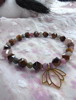 Náramek z minerálů - 6