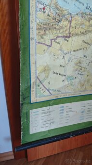 Mapa Evropy, školní, obecně zeměpisná - 6