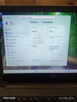 Herní notebook Dell i7 + Grafická karta - 6