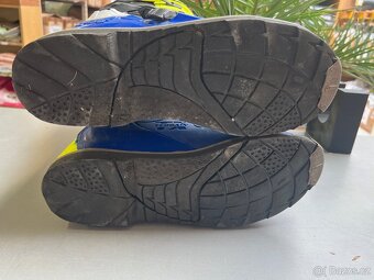 128. Moto boty FORMA PILOT fluo žluto/bílo/modré 46 - 6