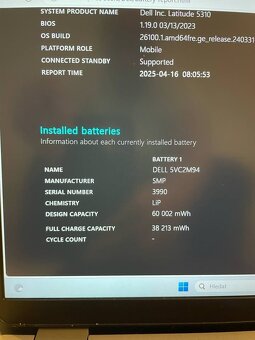 Notebook Dell Latitude 5320 - 6