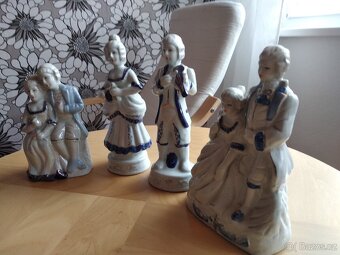 Prodám 4ks porcelánových figurek - 6