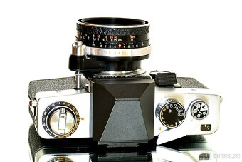 Exakta RTL1000 + CZJ 2,8/50mm + 4/200mm + brašna - 6