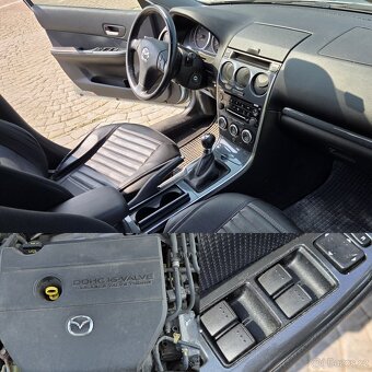 MAZDA 6 2,0 16v KLIMATIZACE, ALU KOLA,  REZERVACE - 6