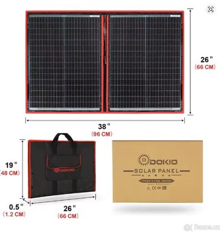 Prodam téměř novy solarni panel Dokio 100W - 6