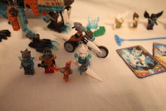 LEGO Chima 70143 + návody, kartičky, minifigurky a příslušen - 6