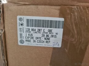 NOVÁ Loketní opěrka Octavia 2 Černá látková - ORIG - 6