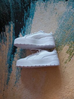 kožené bílé tenisky Puma vel. 40 nové - 6