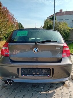 Bmw e87 118i 105kw benzin  R.v 07 najeto 220700km, stk 2027 - 6