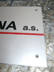 Cedule reklamní hliníková Česká spořitelna za 500 kč - 6