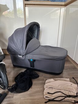 Kocarek Thule urban glide 2 + korbicka + prislusenstvi - 6