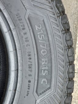 215/70/15C Letní pneu 2x Bridgestone 2x Barum - 6