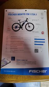 Prodám Elektro kolo Fischer Montis v záruce - 6