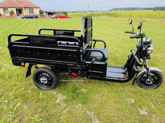 Pracovní tříkolka Leramotors G1, 1000W, cerna - 6