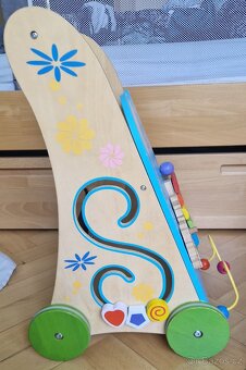 Mertens Bino Activity Dřevěné interaktivní chodítko - 6