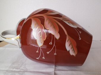 Obrovská starožitná krásná váza sign. obsah 4,4 l. - 6