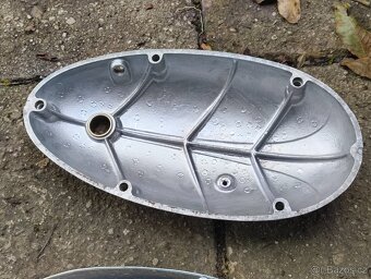 Víko spojky Jawa pérák 250 350 11 půlbuben 353 kryt motoru - 6