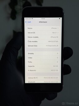iPhone SE (2020) 64GB bílý - 6