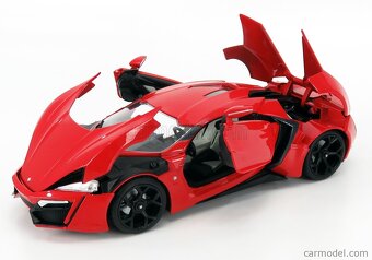 Lykan Hypersport 1/18 svitici s figurkou Toretto - 6