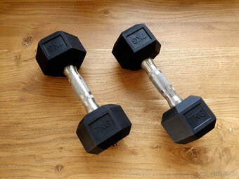 jednoručky činky - HEXA 2-10kg (108kg) - 6