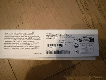 Zánovní Apple Magic Mouse bílá - 6