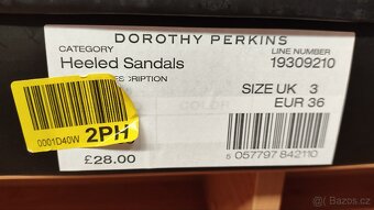 Společenské boty Dorothy Perkins tmavě modré - 6