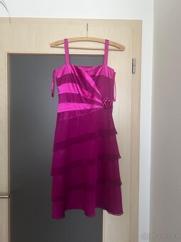 Dvoje šatičky svatba, družička, plesové, do divadla 8-11let - 6