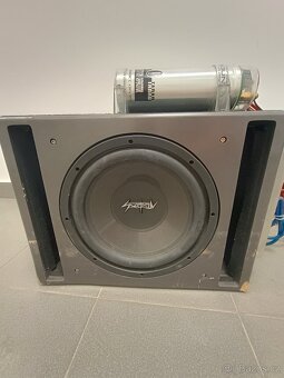 Subwoofer + Kapacitor + zesilovač - 6