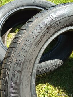 2 letní pneumatiky Semperit 185/60/15 6,7mm - 6