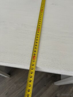 Ikea BRUSALI Rohový psací stůl - bílý OSOBNÍ ODBĚR CHROUSTOV - 6