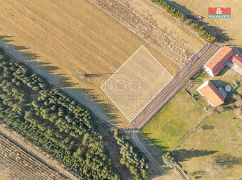 Prodej pozemku k bydlení, 1350 m², Obořiště - 6