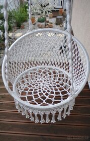 Houpací křeslo makrame - 6