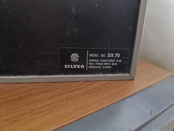 HiFi sestava Silver SS 3850 Japan s repro - 6