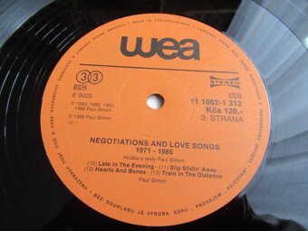 2LP Paul Simon - Negotiations and Love Songs - 6
