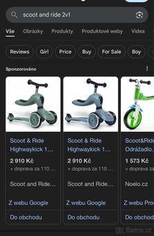 Odrážedlo/ koloběžka Scoot and ride 2v1 - 6