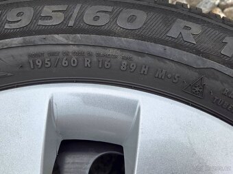 Zimní sada Škoda RAPID, SCALA 16" 5x100 195/60/16 - 6