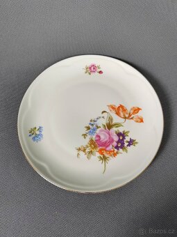 Krásné porcelánové trio Jlmenau Graf von Henneberg - 6