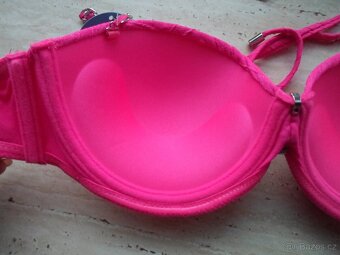 Růžové plavky plavková podprsenka 75C - 6