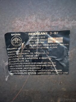 Sporáková kamna - 6