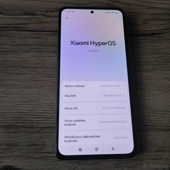 Xiaomi Redmi Note 14 5G -6.67" P-OLED 8+4GB RAM/256GB ROM - 6