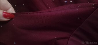 NÁDHERNÉ SPOLEČENSKÉ ŠATY S KAMÍNKY,VEL. L, NOVÉ, PC 1499, - - 6