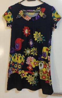 Úpletové šaty Purple Jam - 6