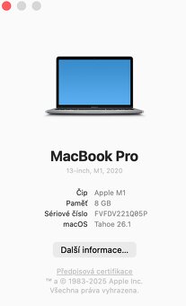 MacBook Pro 13" (2020) – Apple M1 / 1 TB SSD - 6