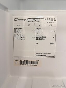 Lednice Candy CCTLS 544WHN – 2 ks, nikdy nepoužité - 6