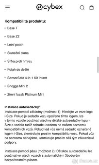 Dětská autosedačka Cloud T i-Size - 6