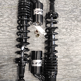 Zadní tlumiče ENDURO 400mm /skladem v černé a chrom/ - 6
