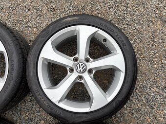 Alu orig letni sada VW Brooklyn 5x112 7,5J ET49 225/45 R17 - 6