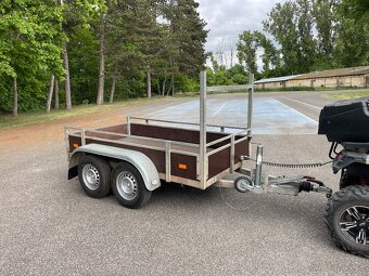 ✅Bržděný přívěs 2000 kg, 130x250 cm, nová STK ✅ - 6