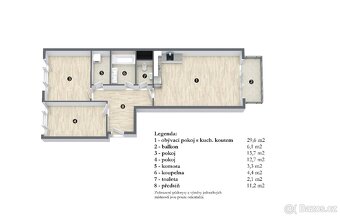 Prodej novostavby bytu 3+kk na Žižkově - 6