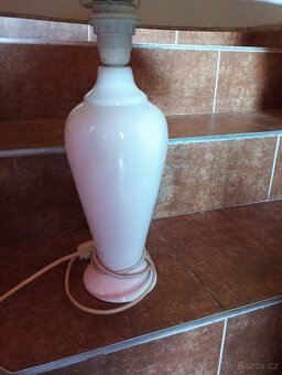 Lampička - papírové stínidlo výška cca 47 cm - 6